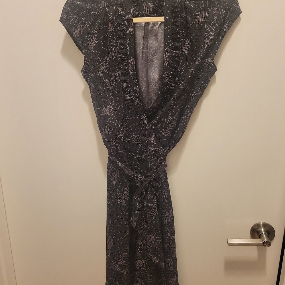 Banana Republic Midi Wrap Dress Sz 0
